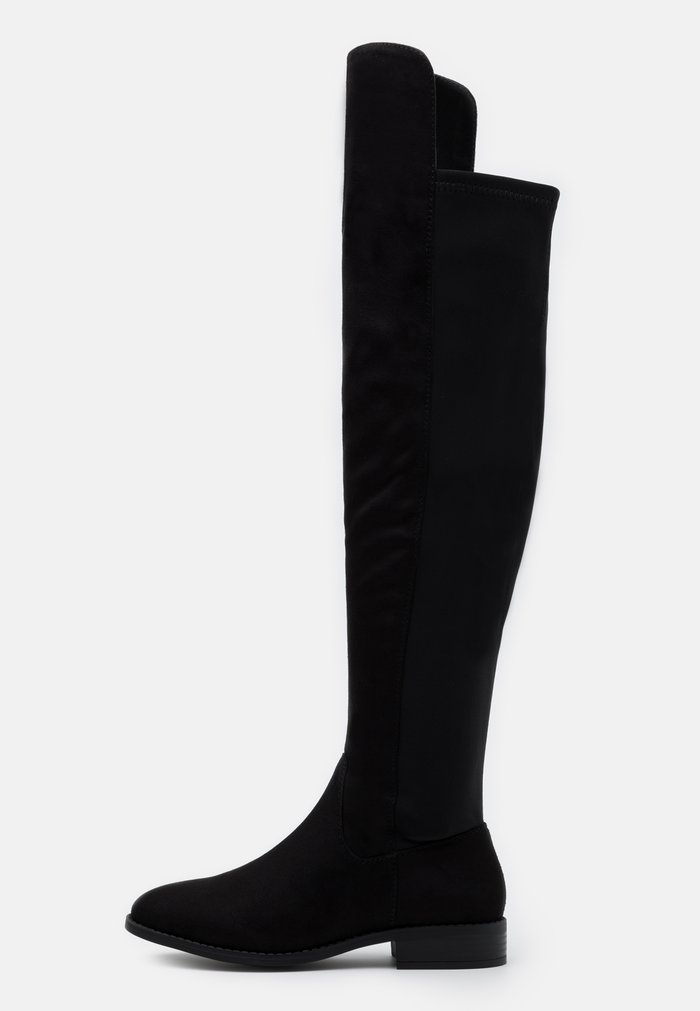 Bottes Anna Field Over the knee Noir Femme | SUM-3524622